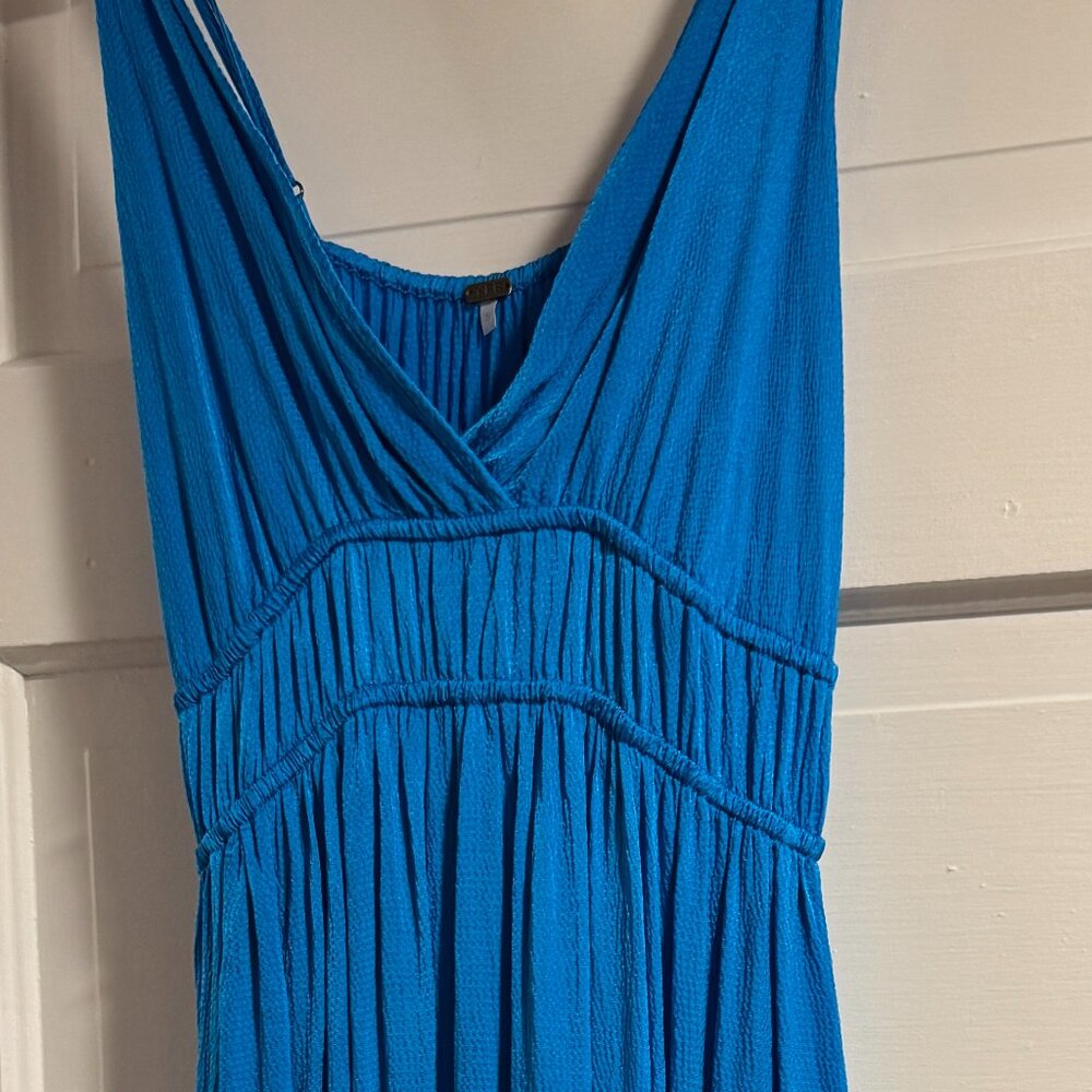 Young Fab Broke maxi viscose fabric Dress size small